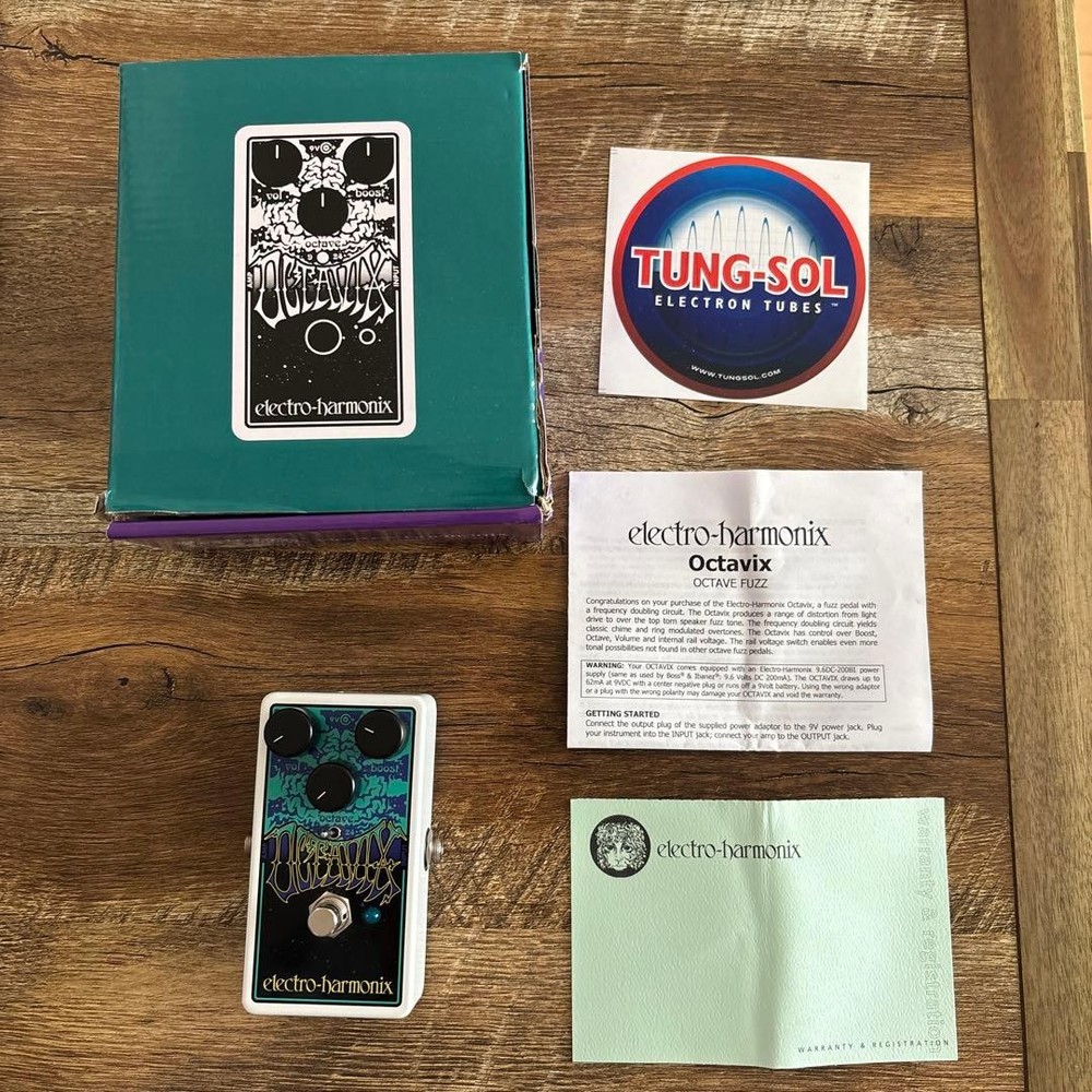 electro-harmonix octavix octave fuzz fuzz