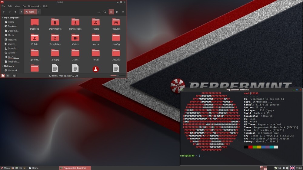 Peppermint OS Flagship 64-Bit (Debian Base) Fully Loaded Version Bootable DVD