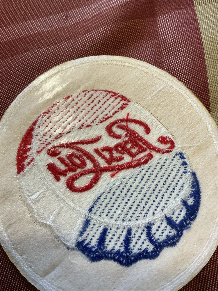 🥤🥤Pepsi Embroidered Iron On Patch