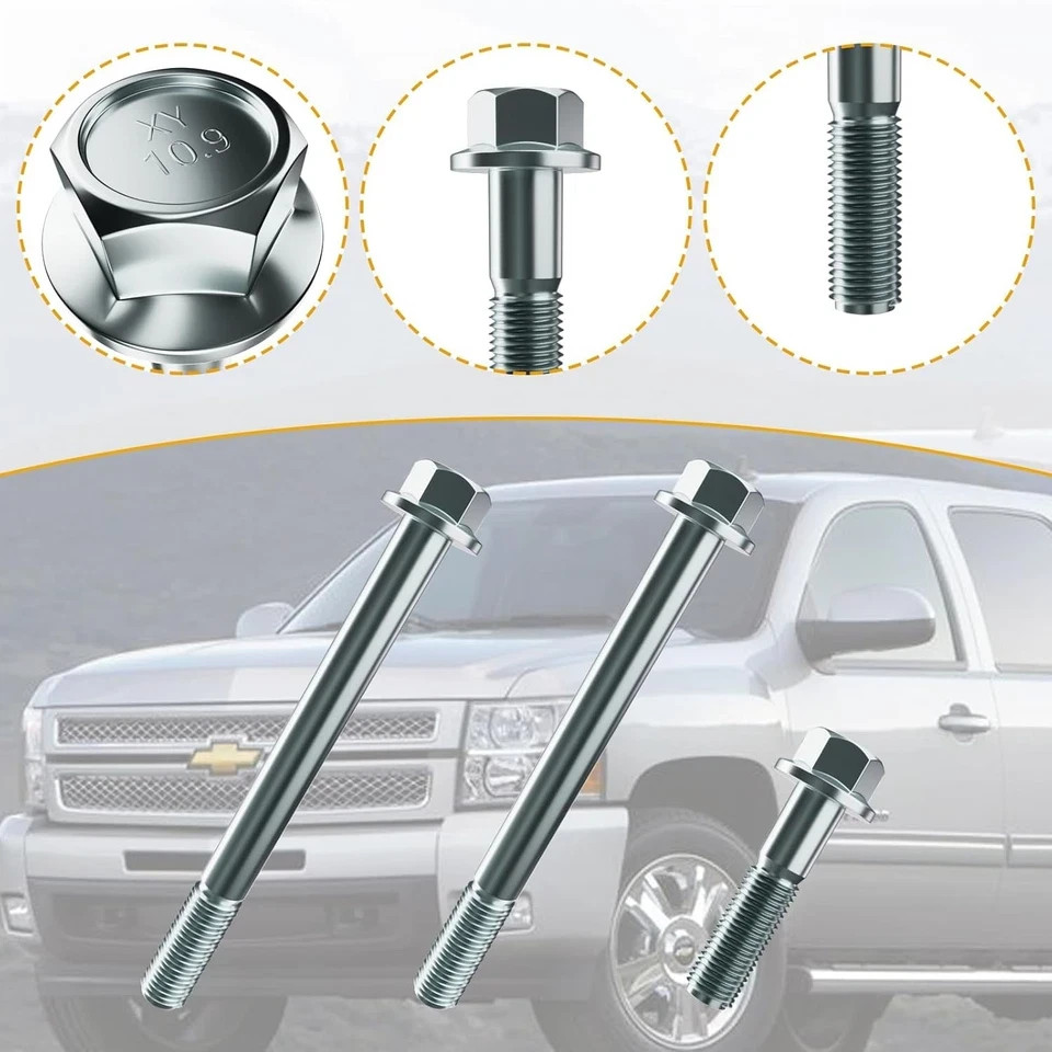 LS Engine Starter Bolt Kit Compatible with All GM Chevy Camaro Corvette Silverad