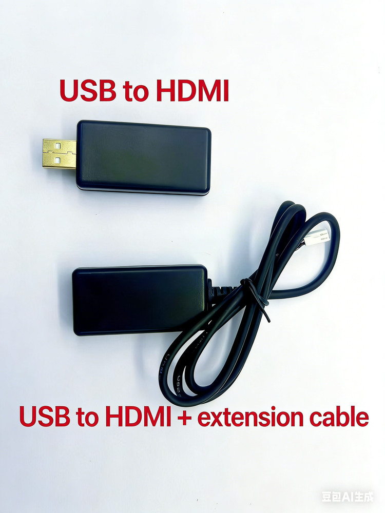 Car headrest video player adapter cable HDMI