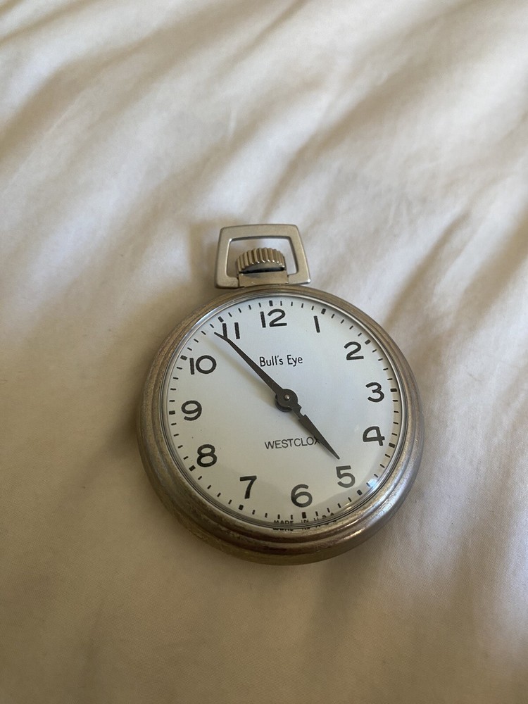 WORKING Bull’s Eye Pocket Watch -