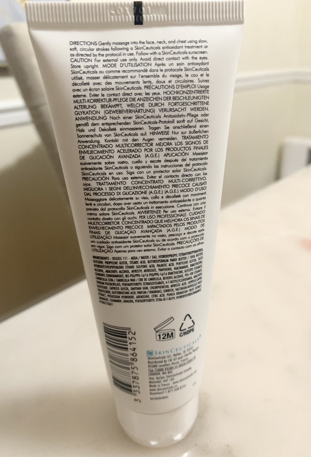 SKINCEUTICALS AGE INTERRUPTER ADVANCED FACE CREAM PROFESSIONAL SIZE 4 OZ FRESH