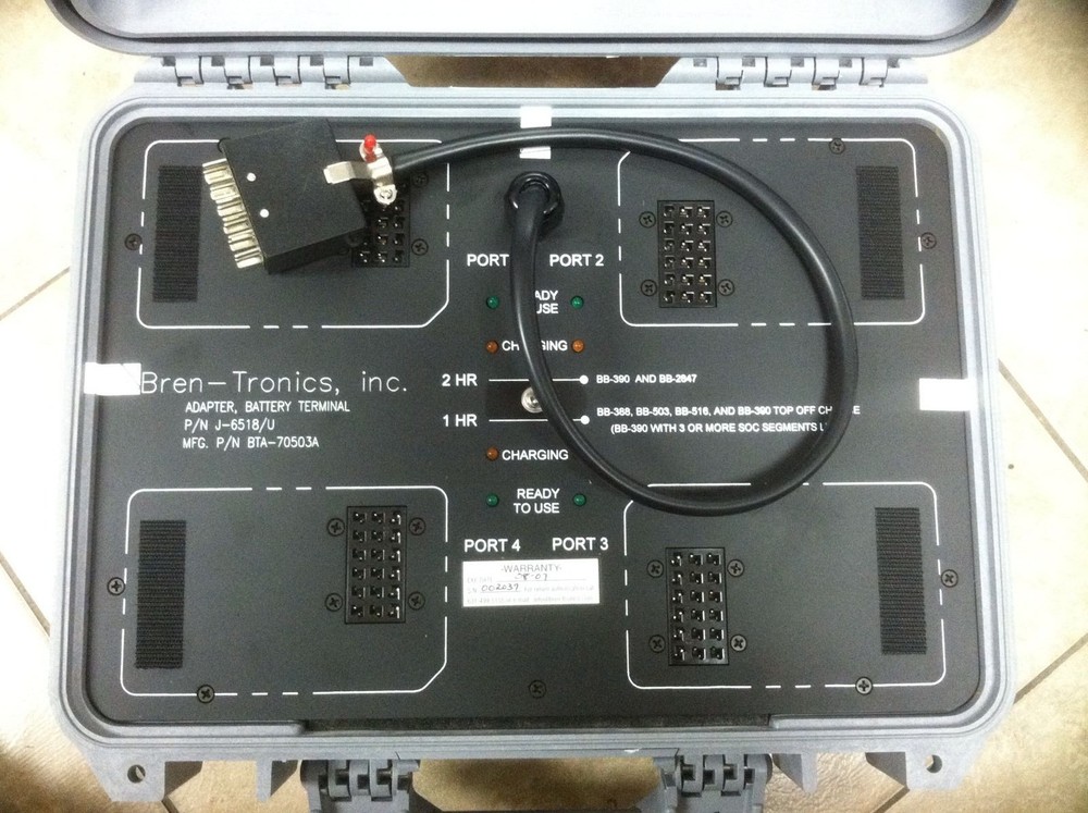 BREN-TRONICS BTA-70503A MULTI-STATION BATTERY ADAPTER for PP-8444
