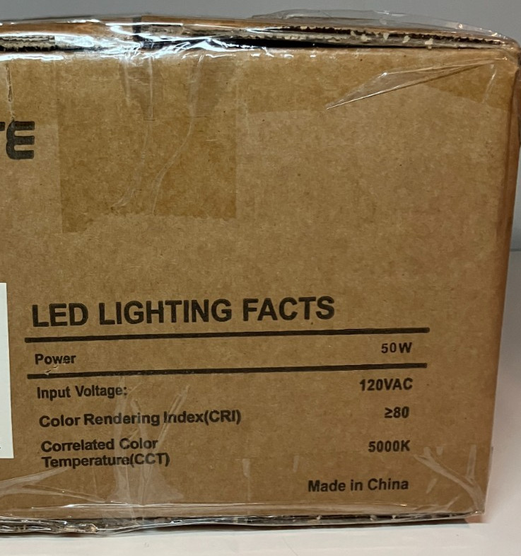 NEW Hyperlite LED String Work Light String 50FT 5 Lamps In Original BOX Sealed