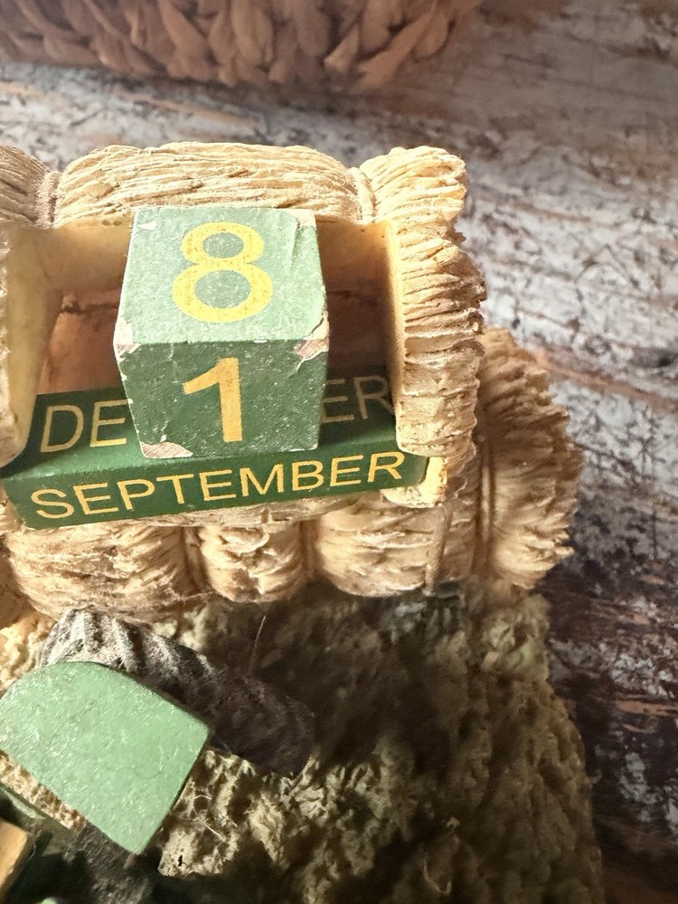 John Deere Tractor Perpetual Calendar Farm Decor Missing Blocks