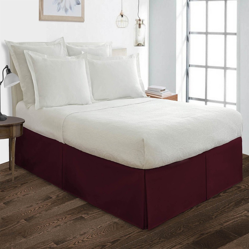 Lovely Solid Wine Bedding Collection 1000/1200 TC 100% Cotton