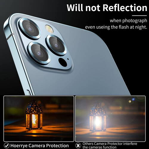 For Apple iPhone 14 13 12 Pro Max Camera Lens Screen Protector Tempered Glass