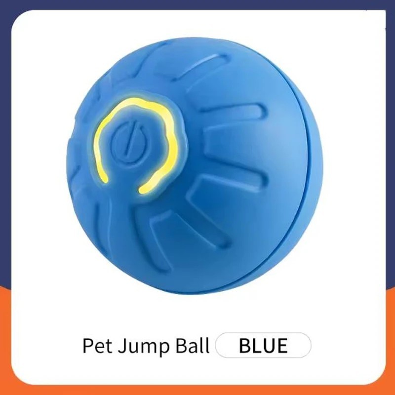 Smart Interactive Dog Toy Ball – USB Electronic Automatic Moving & Bouncing Pet.