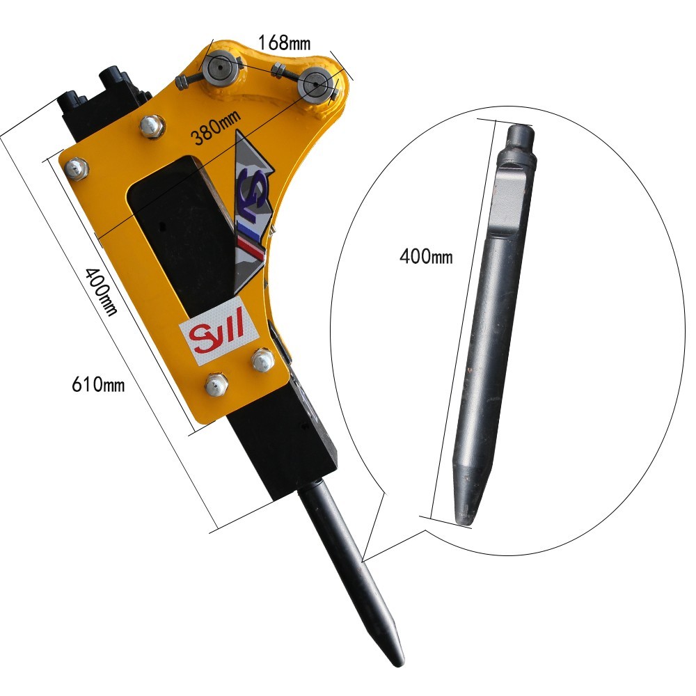 USA FREE SHIPPING Hydraulic Breaker Hammer 1.8-2 TON Mini Excavator Attachment