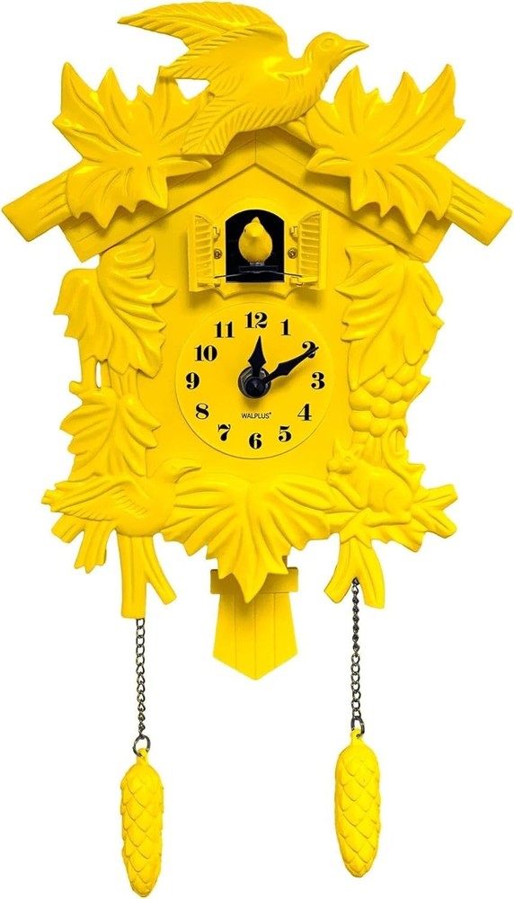 Stylish Cuckoo Clock with Mechanical Movement & Adjustable Volume - Indoor Decor