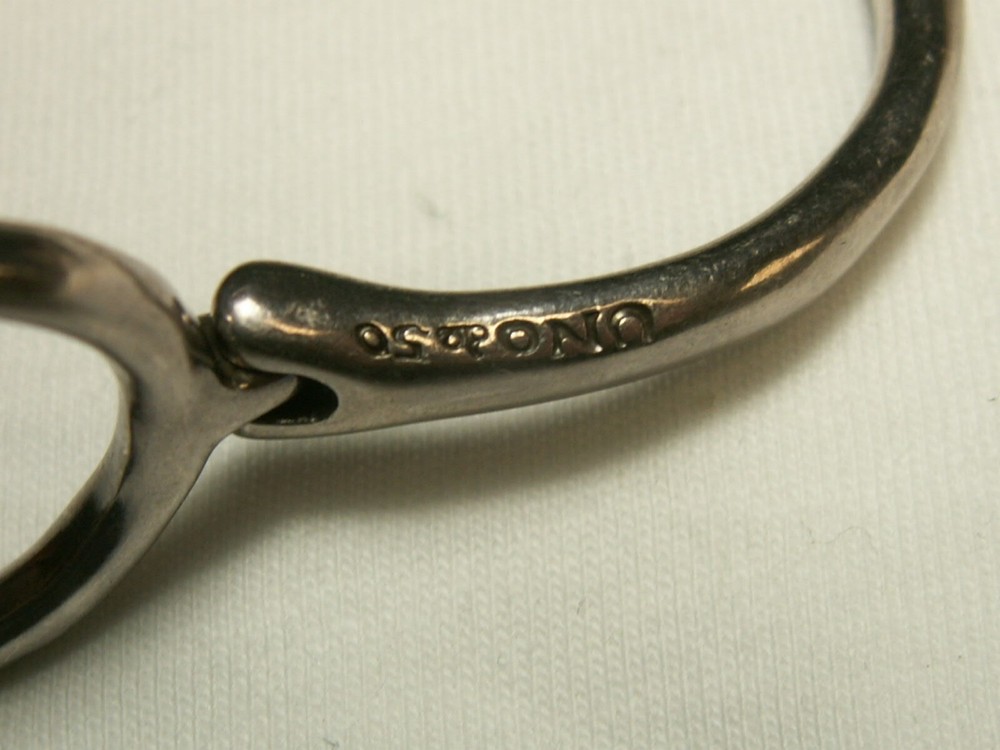 ...Unode50...Silver Tone, Quartz Hinged Bracelet...