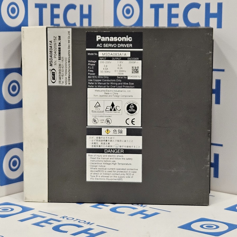 Panasonic MSDA083A1A USED FedEx postpaid shipment