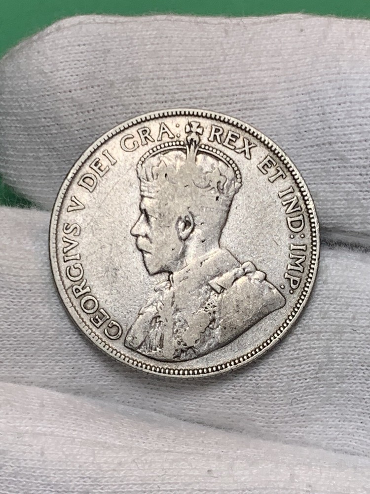 1931 Canada Silver 50 Cents (A0743)