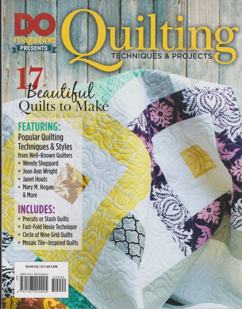 Do Magazine Presents Quilting Techniques & Projects  (Softcover: Crafts, Quiltin