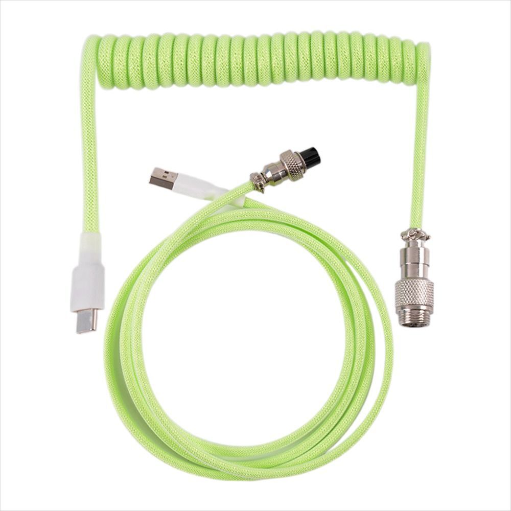 Keyboard Wire Keyboard Coiled Cable Type-C Usb Cable Mechanical Keyboard Cable