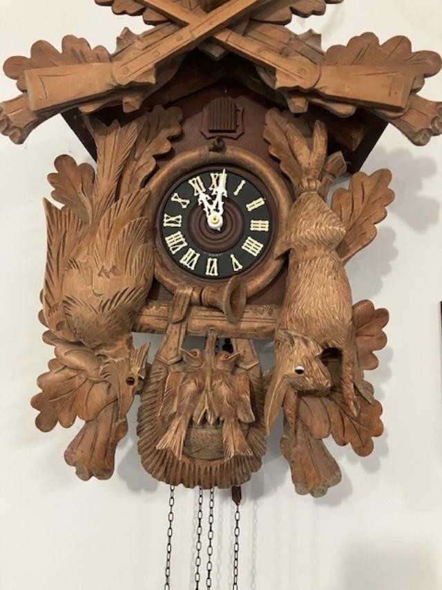 Large German Black forest cuckoo clock