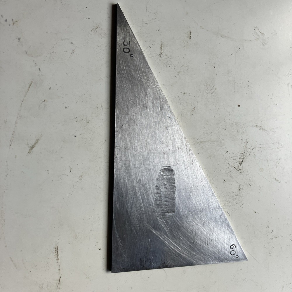 Five Steel Toolmakers Precision Angle Gauges / Plates