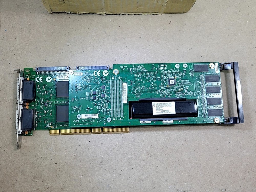 IBM SERVERAID 4H 37L6892 Ultra160 SCSI RAID Controller Card