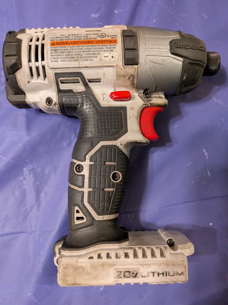 Used Porter Cable PCC641 20V MAX Li-ION IMPACT DRIVER - Bare Tool