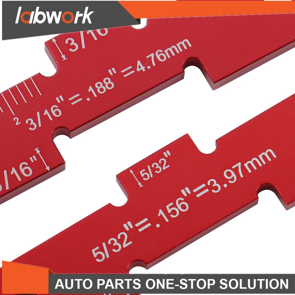 Labwork 14 Pcs Router Table Setup Bars Precision Aluminum Setup Blocks