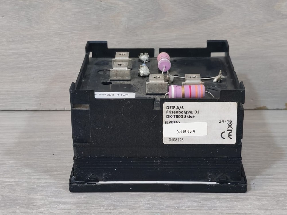 DEIF 2EVQ96 DOUBLE METER 33KV/110 V