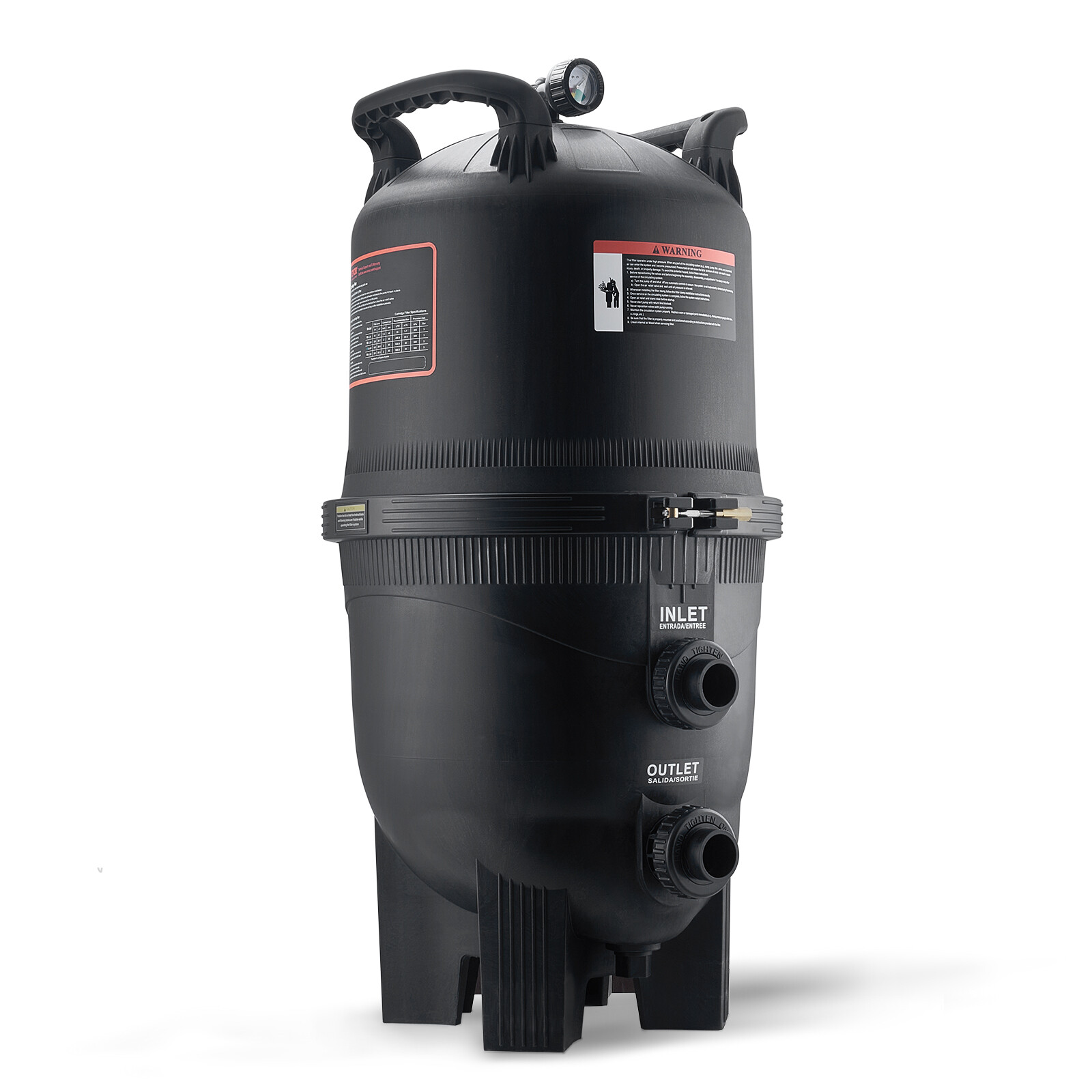 VEVOR Pool Cartridge Filter In/Above Ground Swimming Pool Filtration 525Sq.Ft