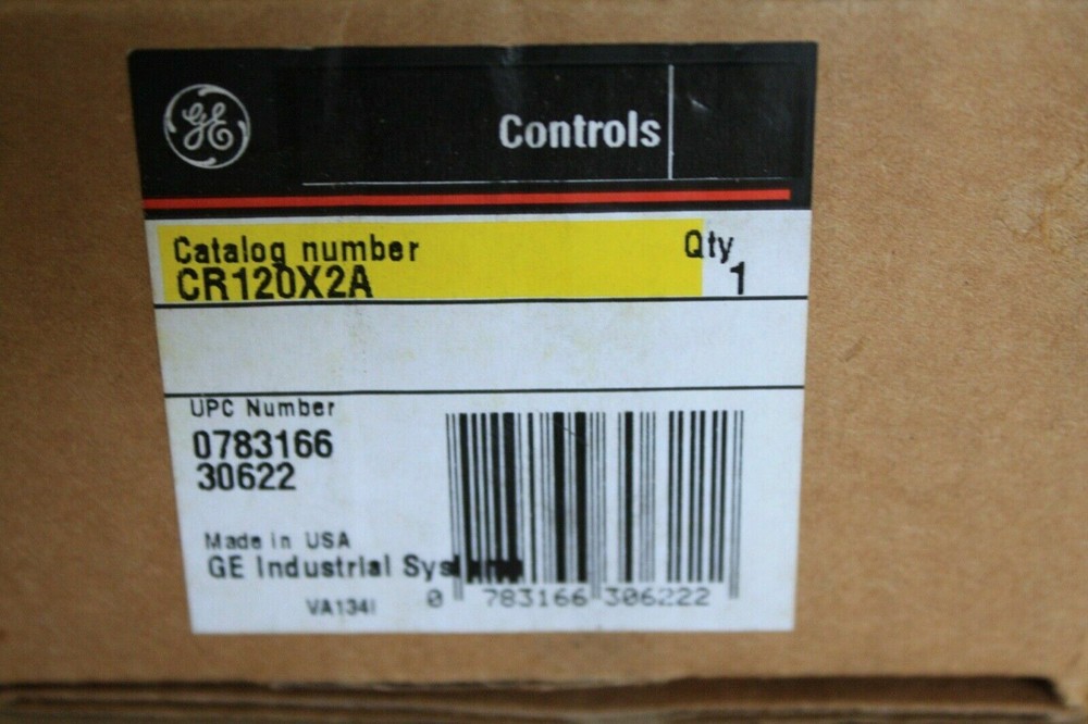 GENERAL ELECTRIC CR120X2A CONTROL