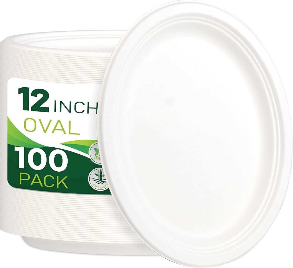 postable Paper Plates, Heavy Duty, Eco Friendly, Biodegradable