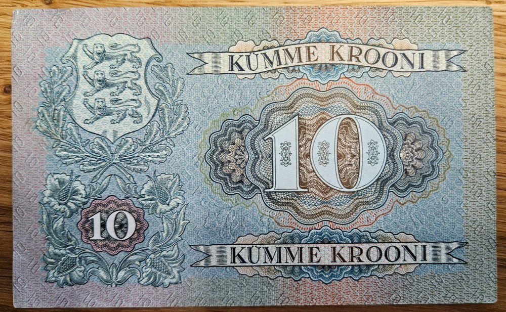 Estonia 10 krooni 1937