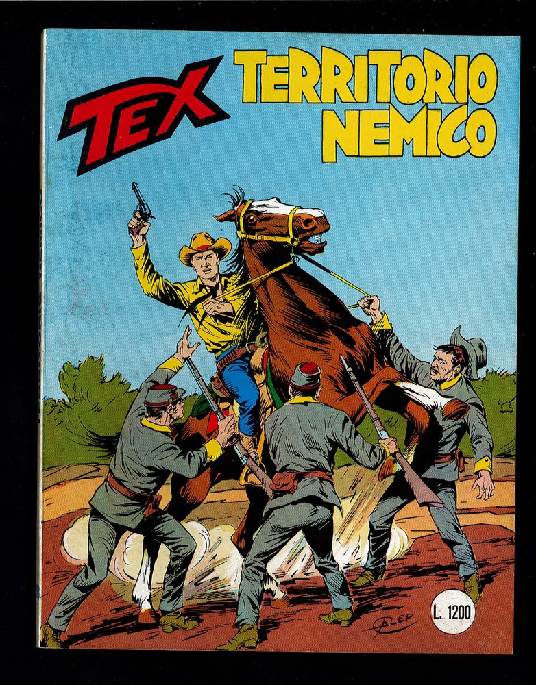 Tex No.298 First Edition "Enemy Territory" Excellent Daim Press 1985 ▓