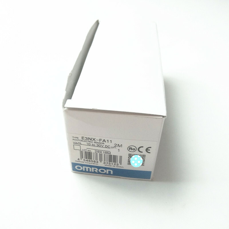 1pc Omron E3NX-FA11 2M Dual Digital Display Fiber Amplifier Infrared Sensor