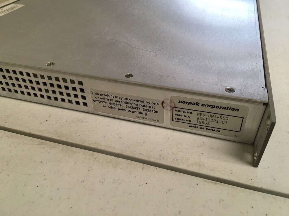 Nielsen Norpak NAVE Universal Encoder Model NE9-UNI-950