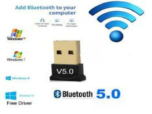 2PCS USB Bluetooth 5.0 Wireless Stereo Audio Music Adapter Dongle Receiver new