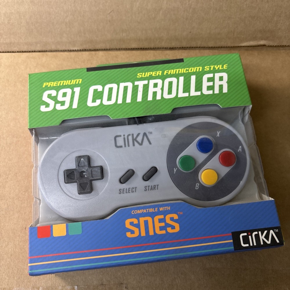SNES - SNES gamepad [CirKa] (NEW & BOXED)