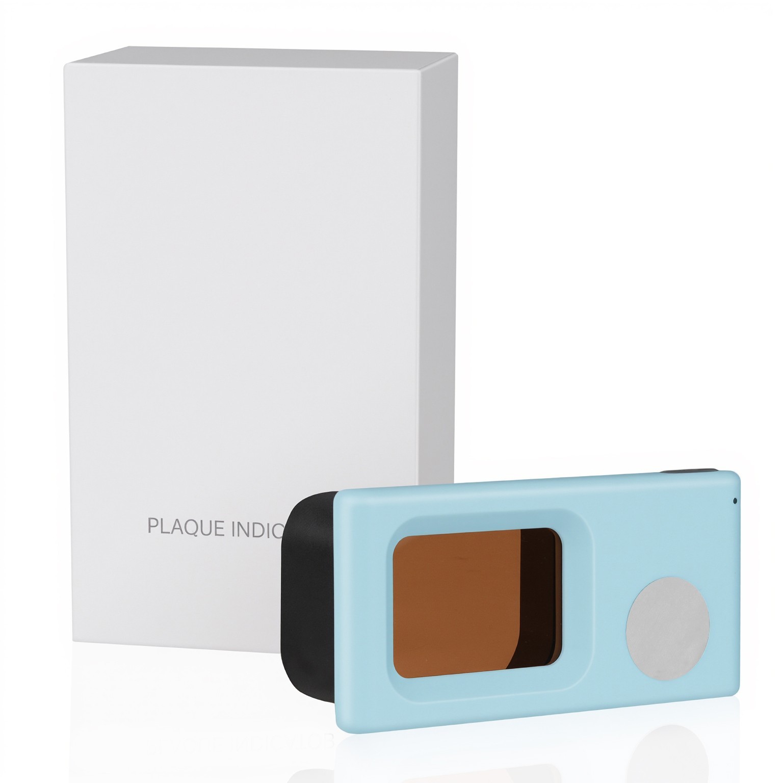 Electric Dental Plaque Indicator Detector Display Device Oral Hygiene Care Blue