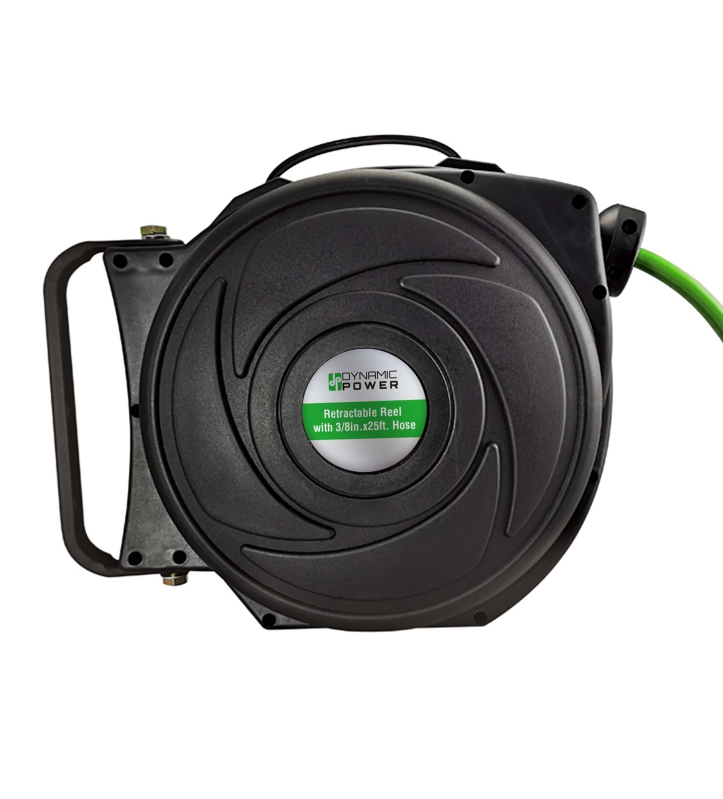 3/8" x 25-Foot RETRACTABLE PVC Air Hose with 3-Foot Lead-In Hose