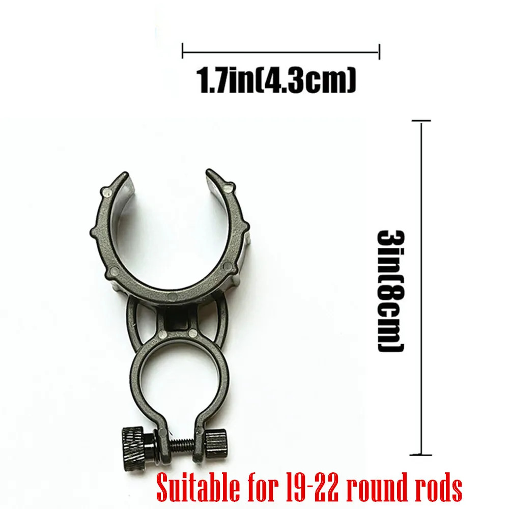 Pinpointer Holder for Metal Detectors Suitable Quick Installation Round rod