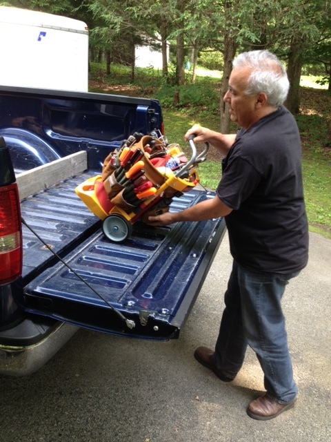 Bucket Buggy Rolling Cart, 5 - 7 Gallon Buckets, Paint, Tools (bucket not incl.)