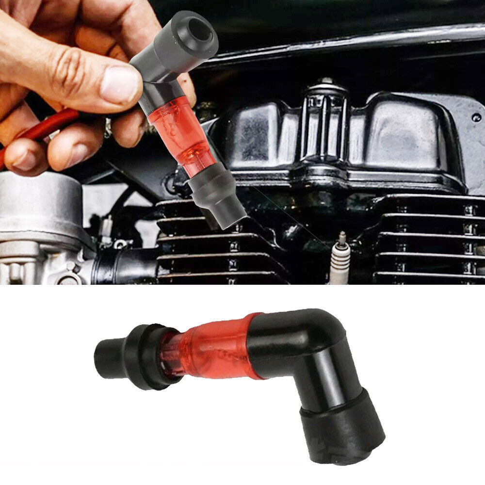Universal Motorcycle Flash Spark Plug Cap Ignition High Pressure Cap Accessories