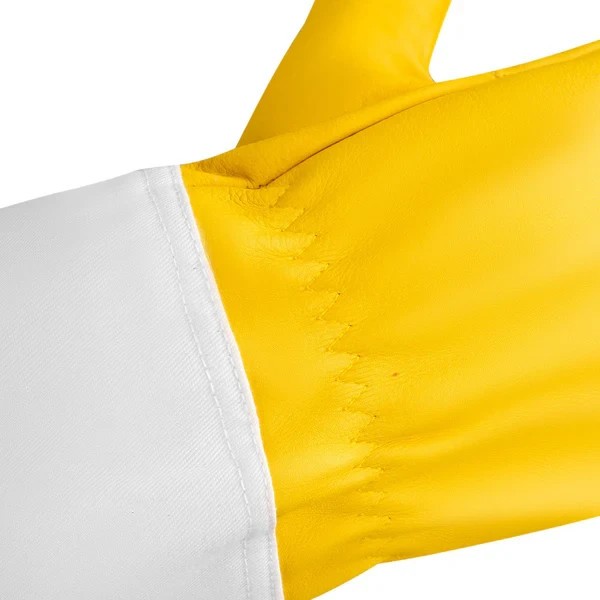 Children Cow Hide Ventilated Gloves