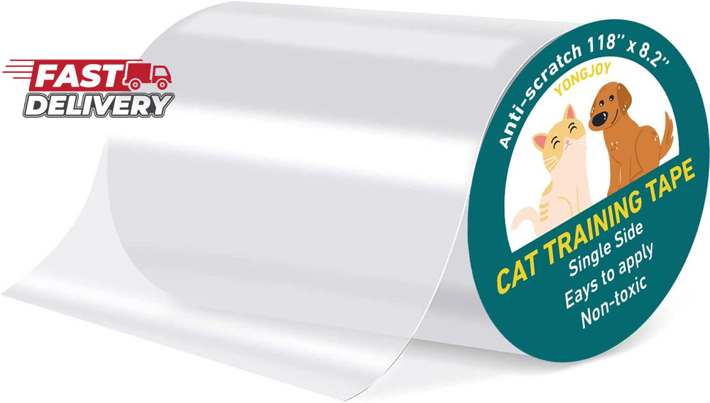 Door Protector from Dog Scratching - Cat Scratch Door Frame Single Side Adhesive