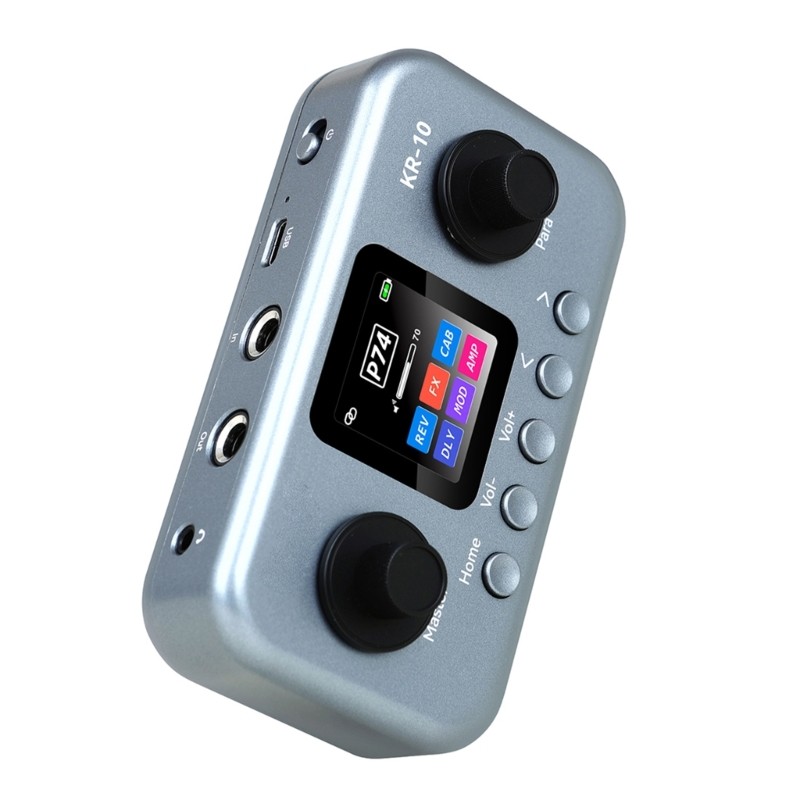 Professional Electric Bass Guitar Effects Processor EQ Equalizer ABS Texture