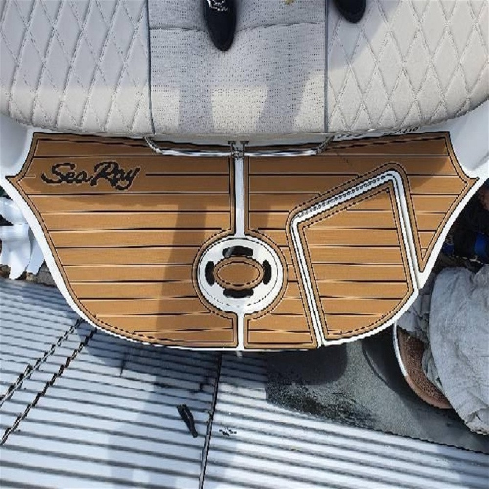 2007 Sea Ray Sundeck 260 Swim Platform Pad Boat EVA Teak Deck Floor