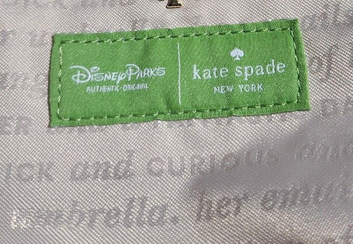 Kate Spade All You Need is Faith Trust Pixie Dust Disney Large Tote Purse...