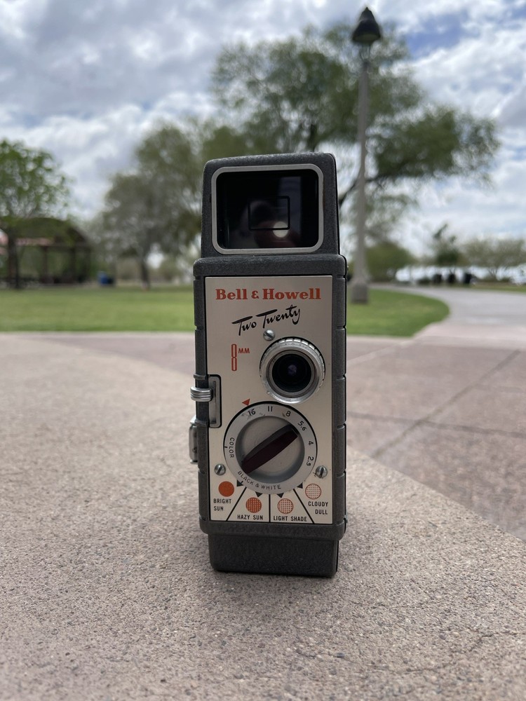 Bell & Howell Two Twenty 8mm Camera, Vintage