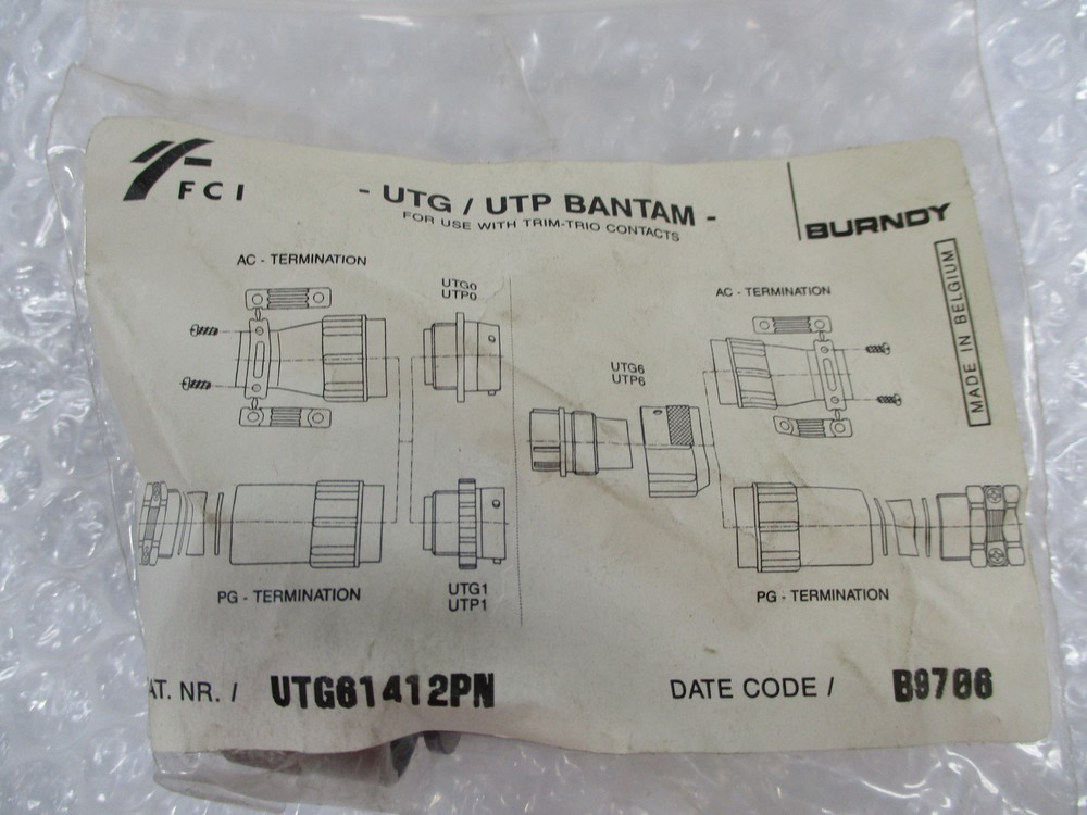 FCI UTG61412PN CONNECTOR NSMP