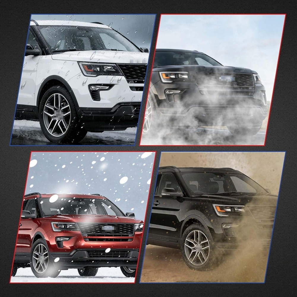 Passenger Side Headlights Assembly Halogen with DRL Replacement for Explorer