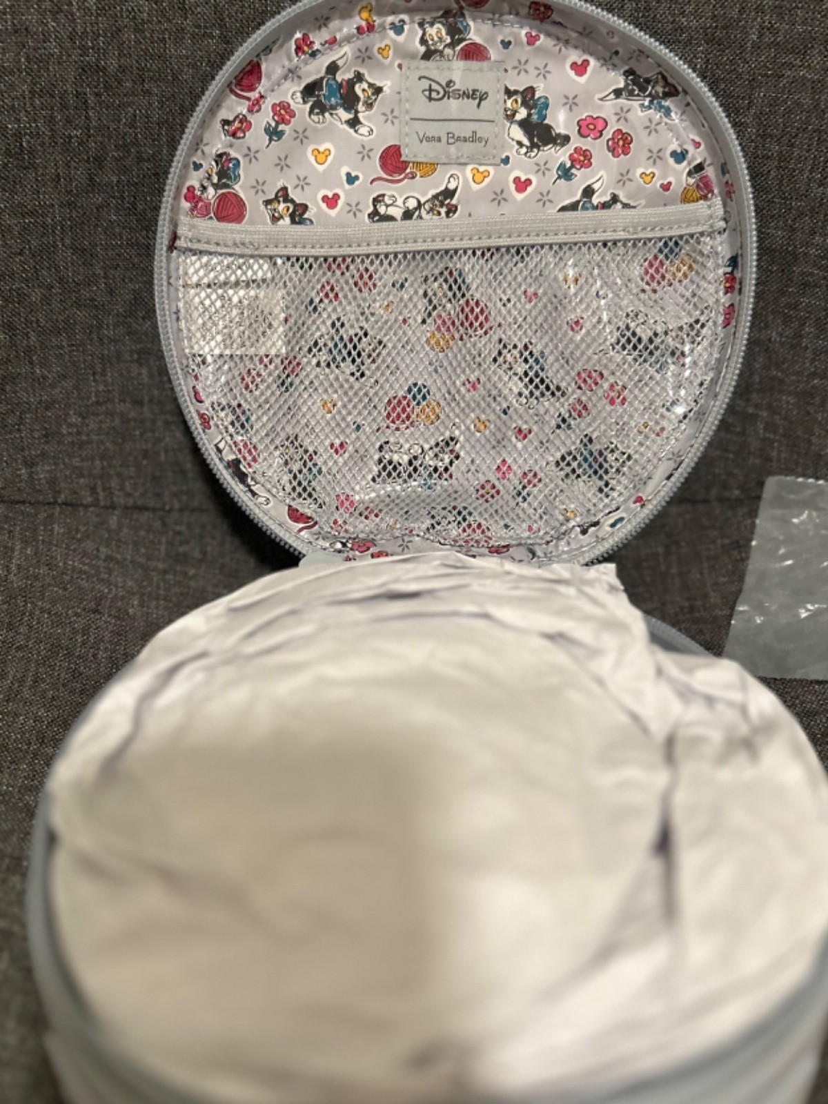 NEW Vera Bradley Disney MICKEY Mouse PICCADILL PAISLEY Whimsy Cosmetic Case NWT