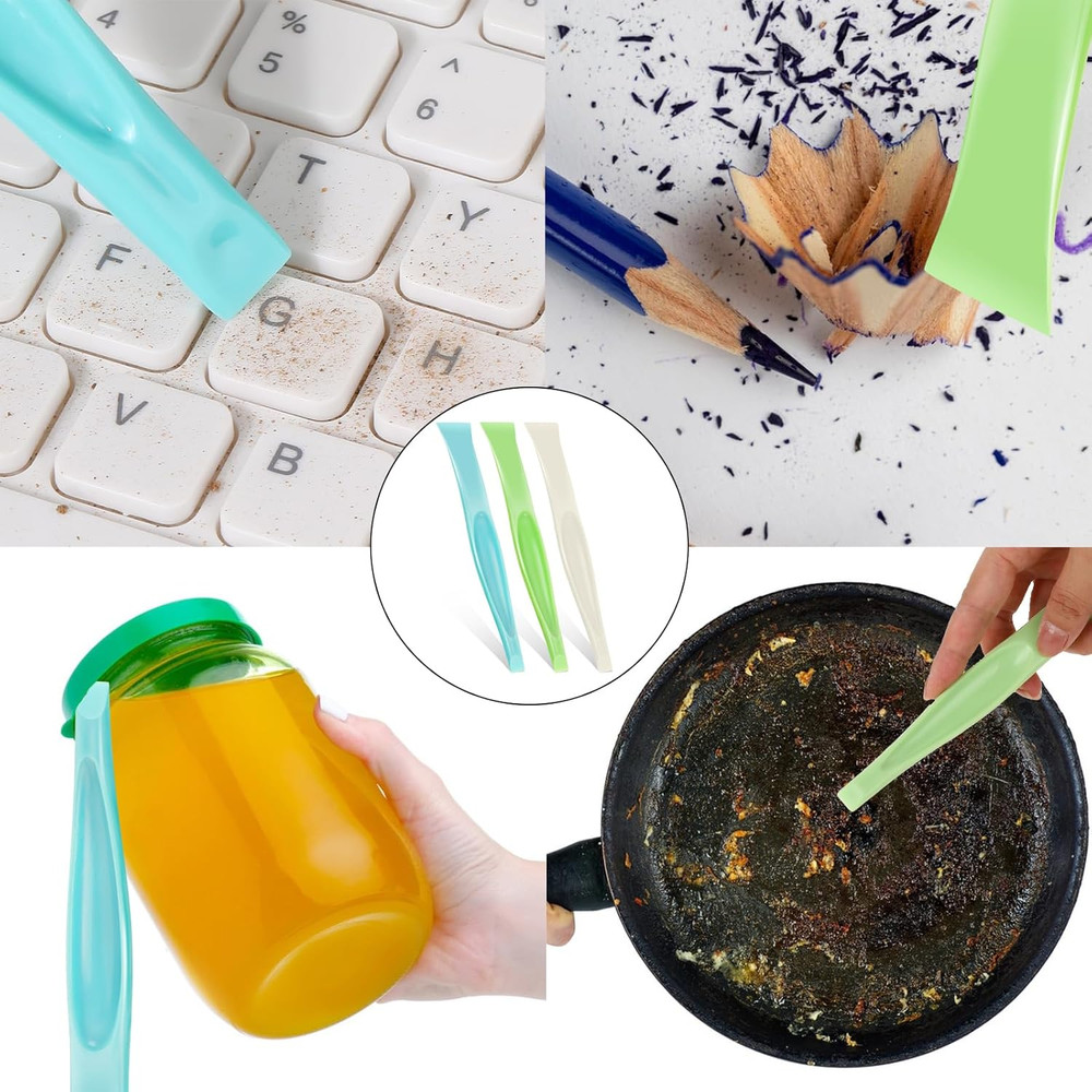 Plastic Scraper Tool, Multipurpose No Scratch Scraping Tool, Small Scraper Clean